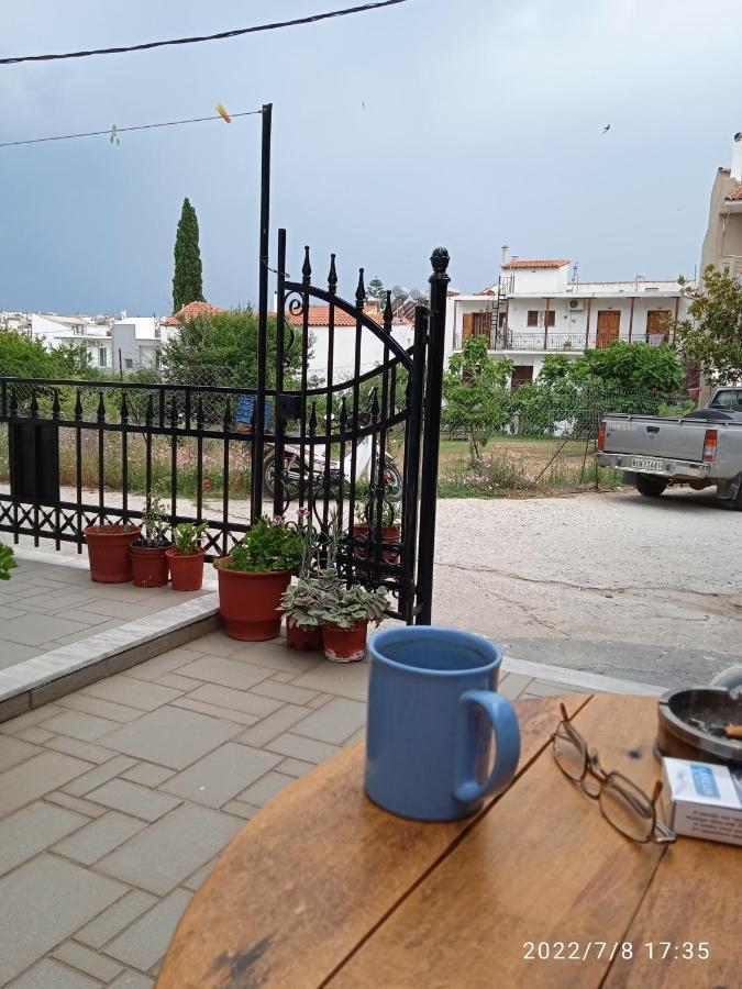 Syraina Apartments İskados Dış mekan fotoğraf