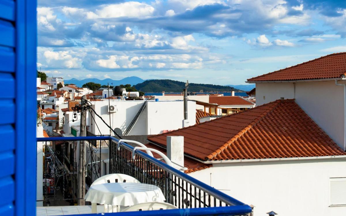 Syraina Apartments İskados Dış mekan fotoğraf