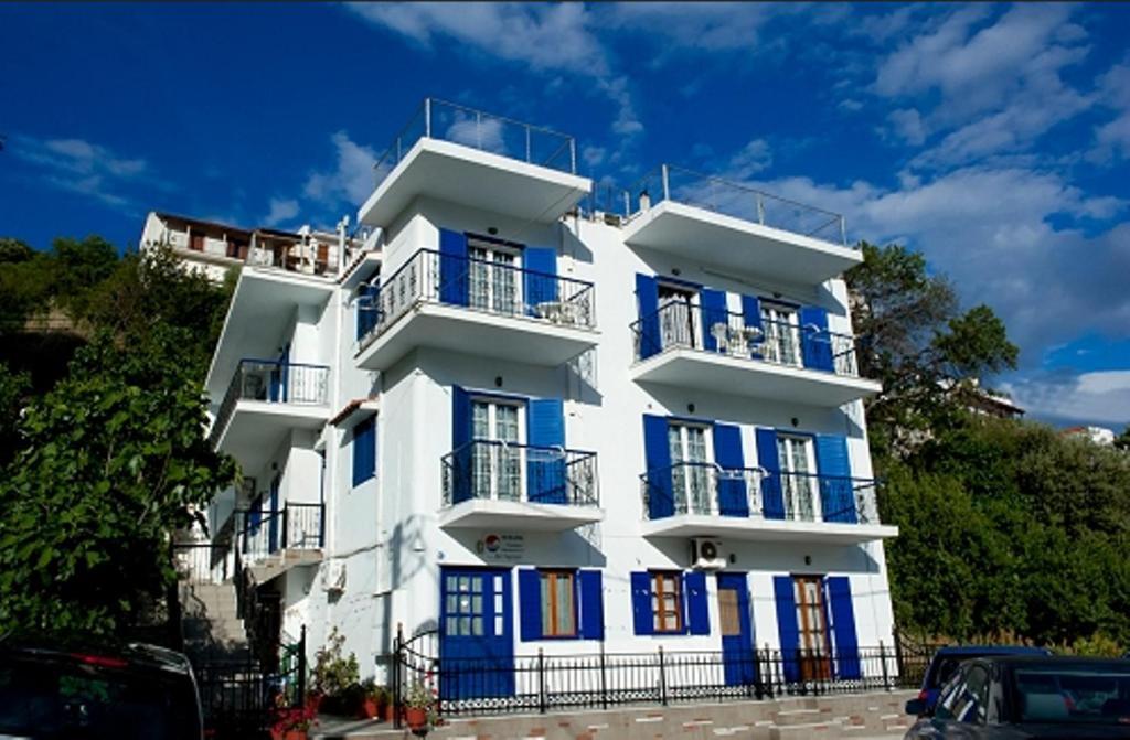 Syraina Apartments İskados Dış mekan fotoğraf