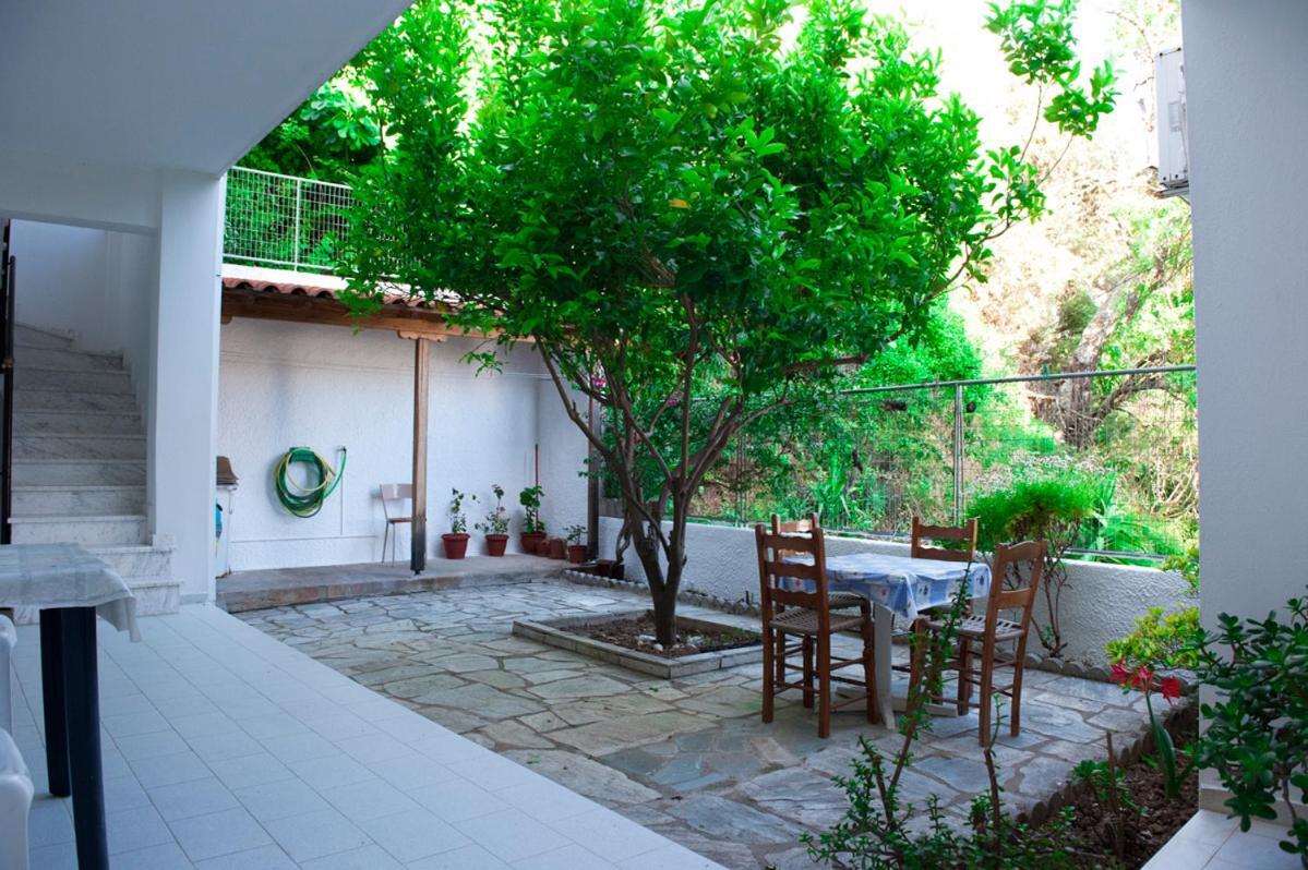 Syraina Apartments İskados Dış mekan fotoğraf
